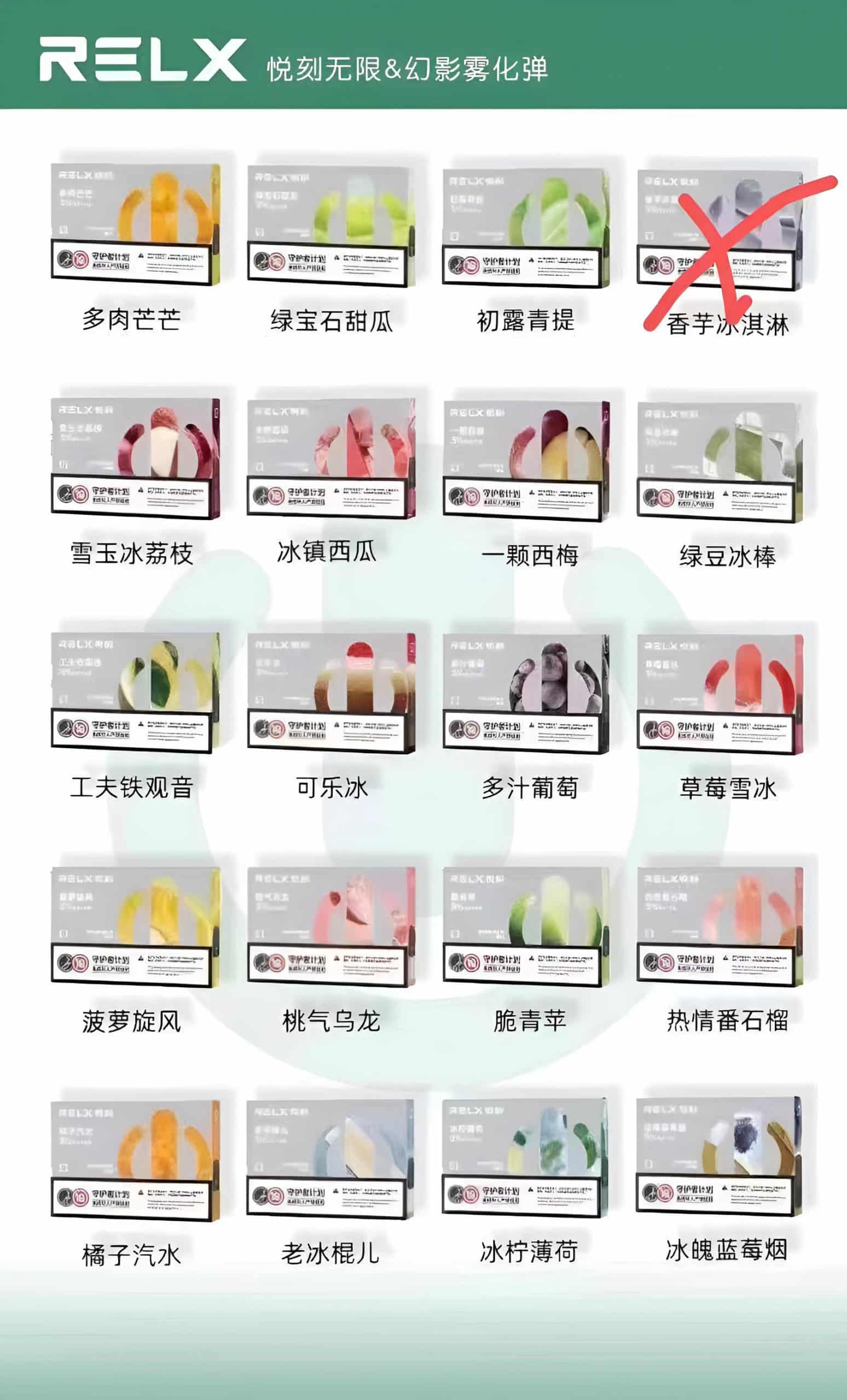 RELX 幻影五代菸彈｜原廠正品｜穩定霧化・多口味選擇